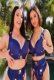 Hailey Rose And Angela White - All Natural Outdoor Threesome